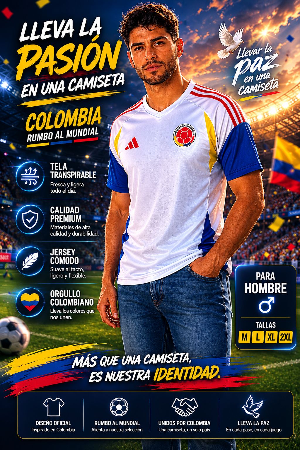 Camiseta SELECCION COLOMBIA