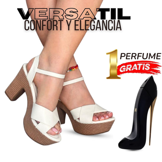 Tacones Cómodos +Perfume Gratis