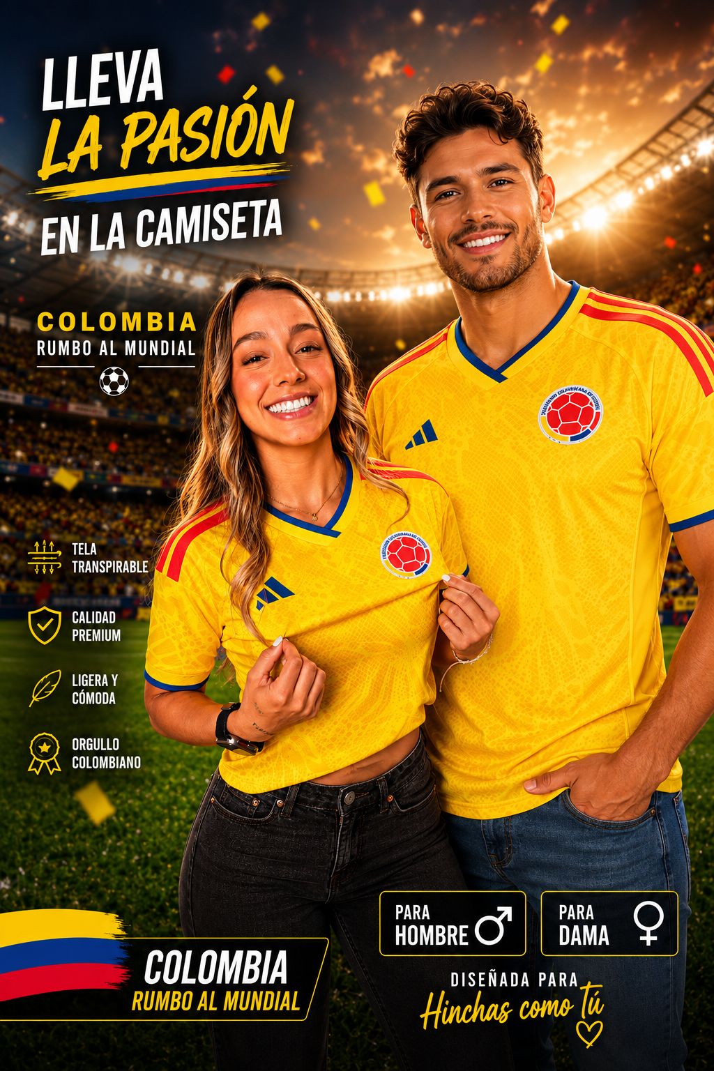 Camiseta SELECCION COLOMBIA